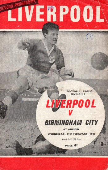 Match programme